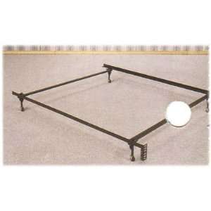  Bed frame for headboard only, twin size, 4 legs