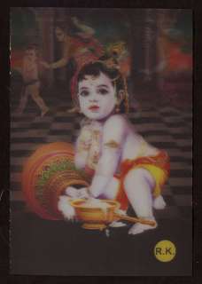 India 3D Bal Gopal Yashoda God Goddess Religion Hindu Mythology Temple 