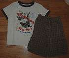 Baby Gap Madras Plaid Shorts+Polo Shirt Size 4t Boys  