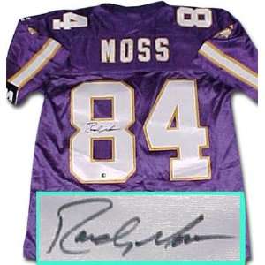 Randy Moss Minnesota Vikings Autographed Jersey  Sports 
