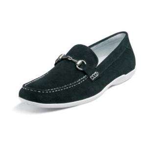 Stacy Adams Smitty Mens Loafer Slip On Black Suede24662  