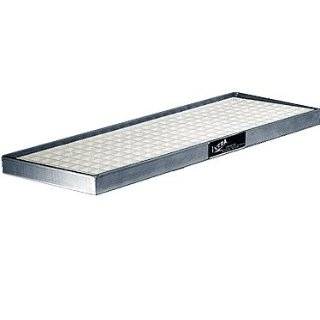  23.875 Inch Countertop Bar Drip Tray   Stainless Steel 