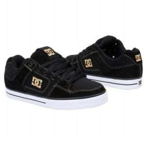 MENS DC SHOES BLACK/CURRY PURE SHOES 300660 NEW $80  