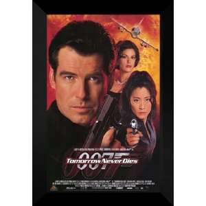  Tomorrow Never Dies 27x40 FRAMED Movie Poster   Style B 
