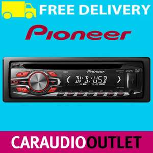 Pioneer DVH 340UB DVD Car Stereo CD  DivX Player Front USB Aux In 