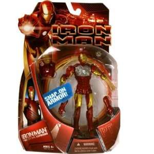Iron Man Movie Wave 1 Iron Man Prototype (Mask On) Variant Action 
