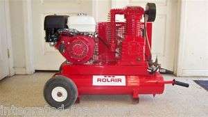 Rolair Mobile Air Compressor  10 Gal.  CLEAN  