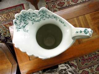 ANTIQUE ORIGINAL POTTERY CHAMBER WASH BOWL AND PITCHER ~ DUDSON 