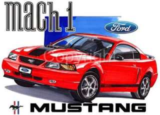 2003, 2004 Ford Mustang MACH 1 Muscle Car Tshirts NWT  