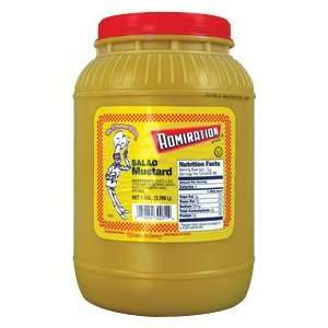 Admiration Yellow Mustard 4 x 1 Gallon  Grocery & Gourmet 