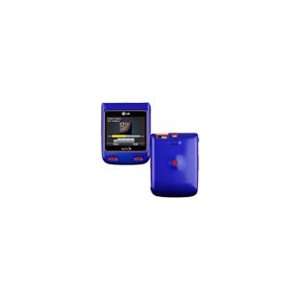  Lg Lotus Elite LX610 Solid Blue Cell Phone Snap on Cover 