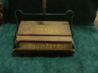 VINTAGE WOODEN BISSELLS STANDARD SWEEPER  