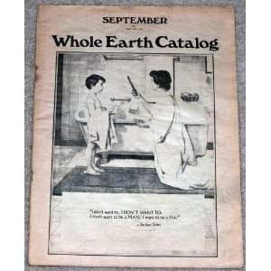  Whole Earth Catalog September 1970 N/A Books