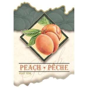  Peach Fruit Wine Label Dry Gum   30/Pack
