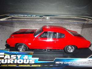 Ertl Chevrolet Chevelle SS Fast and Furious 1970 1/18  