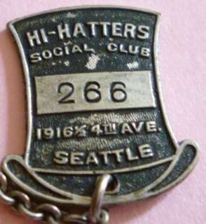 Hi Hatters Social Club? Speak Easy Memorabilia  