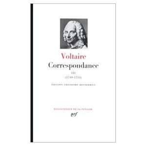  Correspondance Vol. 3 Janvier 1749   Decembre 1753 