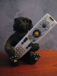 Black Lab Puppy Dog Remote Control Holder (USED)  