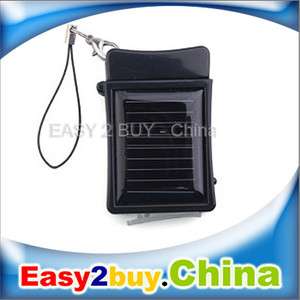Solar Powered Keychain External Rechargeable Battery Pack for iPhone 4 