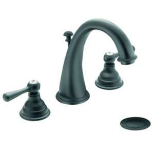 Moen CAT6125WR Kingsley Two Handle High Arc Bathroom Faucet, Wrought 