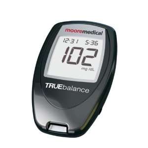 Moore Medical MooreBrand TRUEbalance Blood Glucose Monitor   Meter 