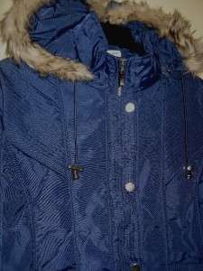 womens winter hooded fur washable coat plus size16W XL  