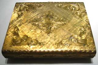 Antique French Enameled Silver Clutch Compact  