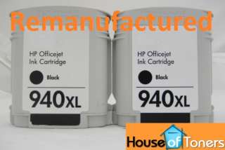 HP 940XL C4906A C4902A High Yield Black Inkjet Cartridge for 8000 8500 