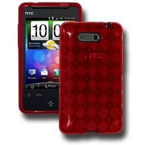   Red For Htc Aria Precise Cutouts Eye Catching Color Crystal