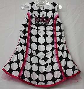 SAVE THE QUEEN CIRCUS DOT DRESS FOR GIRLS 18 24MO  