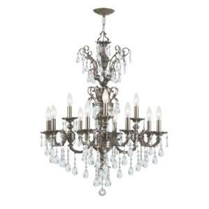  By Crystorama Lighting Yorkshire Collection Pewter Finish 