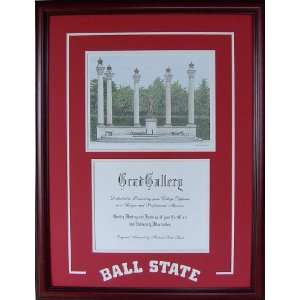  Ball State University Diploma Frame