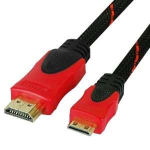    Mini HDMI to HDMI 1.3 Full HD 1080P 1.8M Cable Electronics