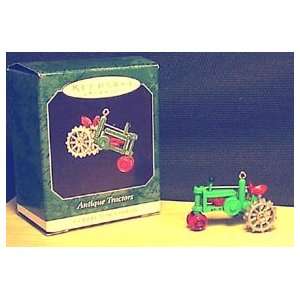  Antique Miniature Farm Tractor #2 Christmas Ornament 