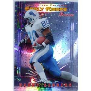 Barry Sanders 1999 Bowman Early Risers Card #04  Sports 