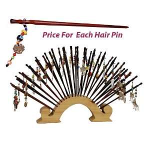 Wood Hair Pin / Chopstick 8 