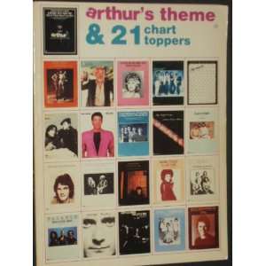  Arthurs Theme & 21 Chart Toppers Music Book Staff Books