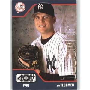  2002 Upper Deck 40 Man #435 Jay Tessmer   New York Yankees 