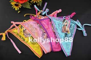 wholesale lots 12PCS women sexy underwear G string thong  