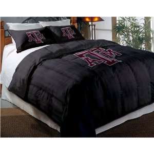 Texas A&M Aggies NCAA Embroidered Comforter Set (Twin/Full) (64 x 86 