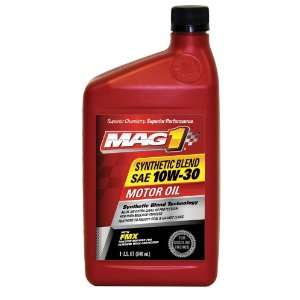 Mag 1 61660 10W 30 SN/GF 5 Synthetic Blend Motor Oil   1 Quart, (Pack 