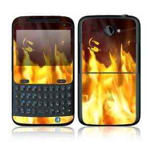   HTC Status / ChaCha Decal Skin Sticker   Furious Fire 