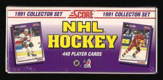 91 SCORE Collector Set NHL HOCKEY F/S 440 Player Cards  