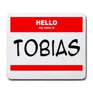  HELLO my name is TOBIAS Mousepad