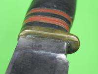   MARBLES M.S.A. Gladstone 1905 Hunting Fighting Knife Bone Butt  
