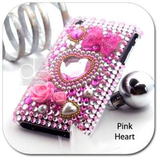 Bling Crystal Hard Cover Case Skin IPhone 3GS 3G s  