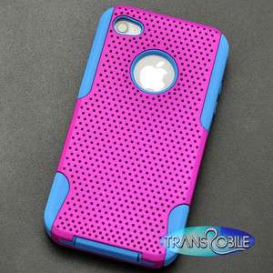 Apple iPhone 4 Phone Case Cover Skin Protector Hybrid  