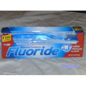   Fluoride Toothpaste 6 Oz with Free Toothbrush