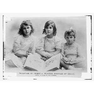  Daughters of Prince,Princess of Greece Olga,Eliy,& Marina 