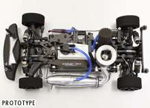 Kyosho No.31265 V ONE R4 including VZW210 SC Tuned Silencer Set combo 